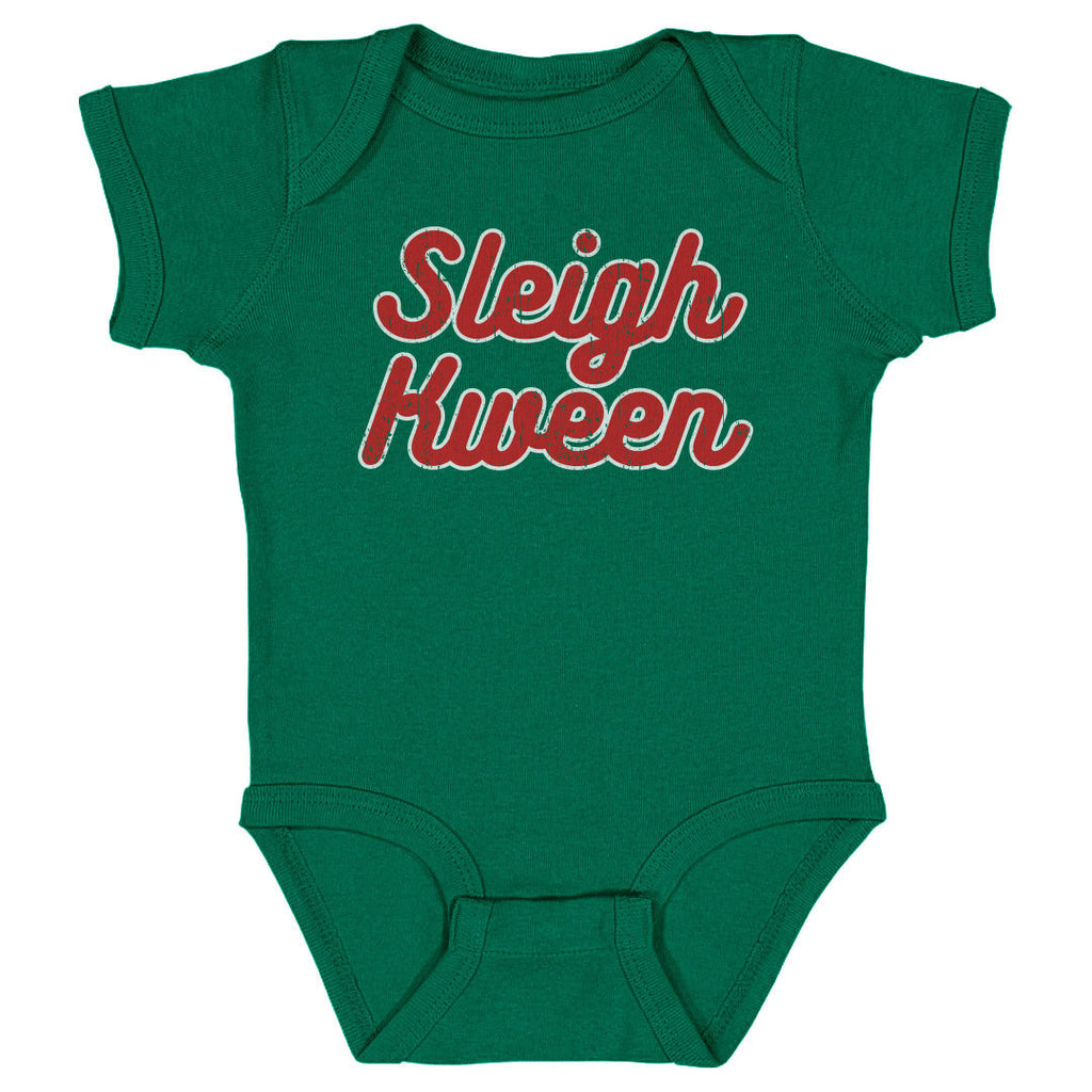 Christmas Sleigh Kween WHT
