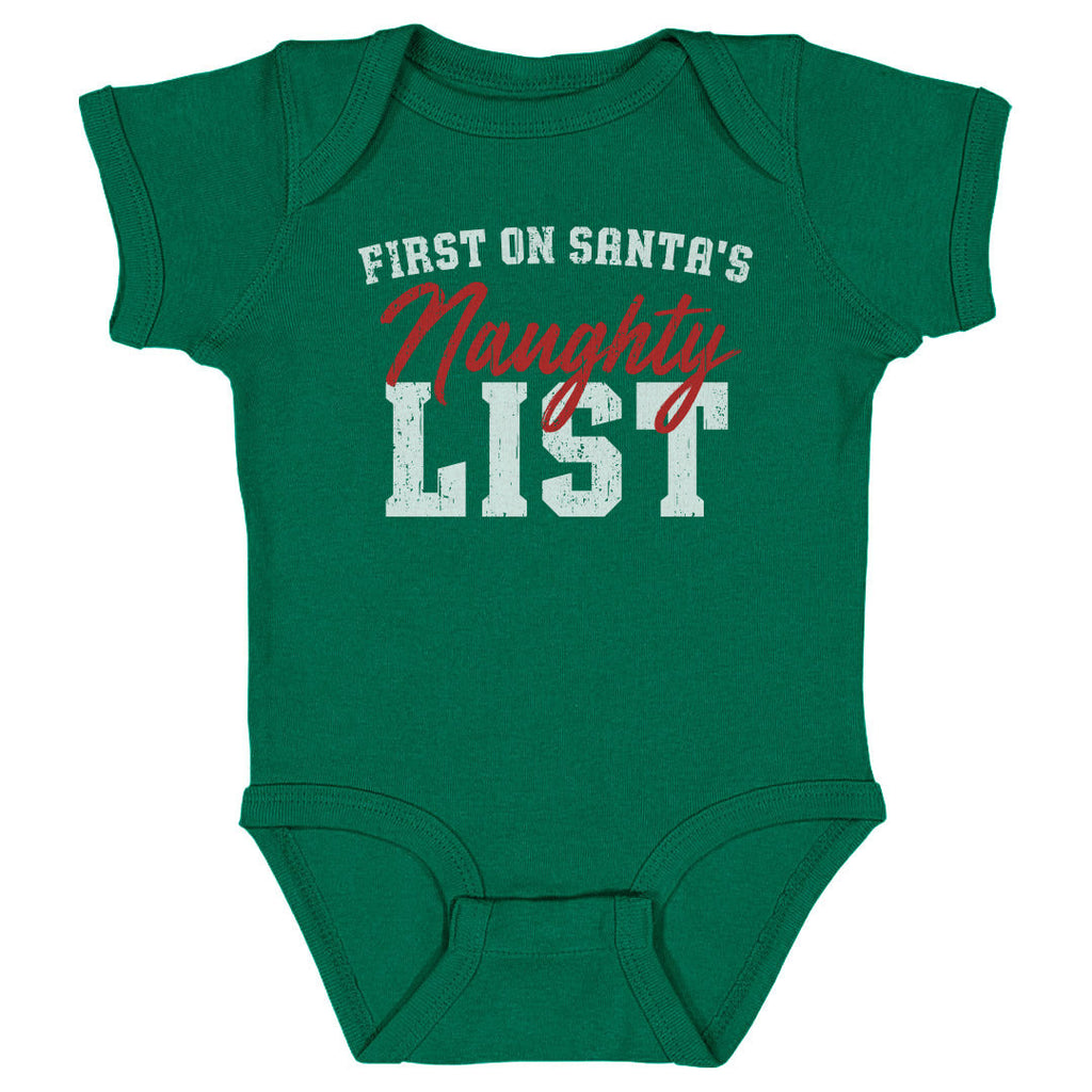 Christmas First On Santa's Naughty List WHT