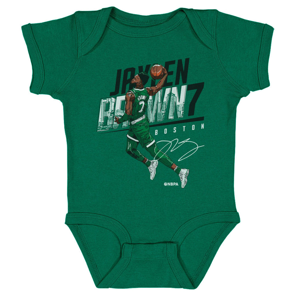Jaylen Brown Slant K WHT