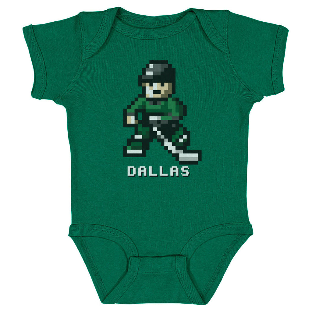 Dallas Hockey 8-bit WHT