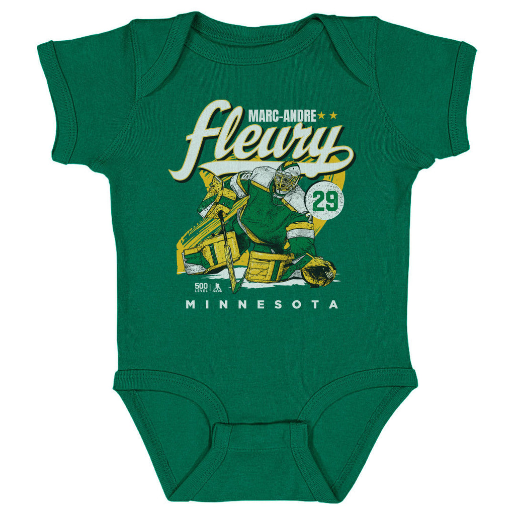 Marc-Andre Fleury Minnesota Retro WHT