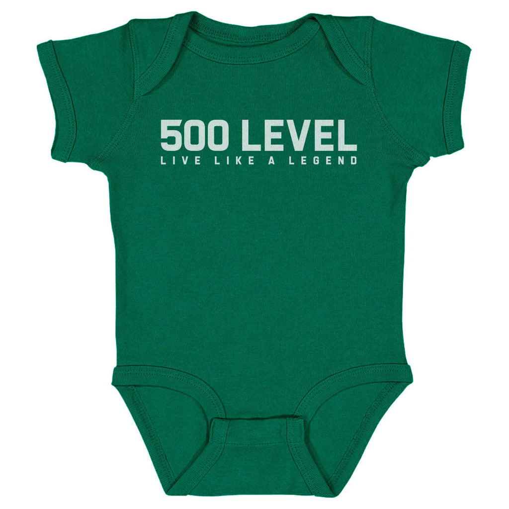 500 LEVEL Wordmark WHT