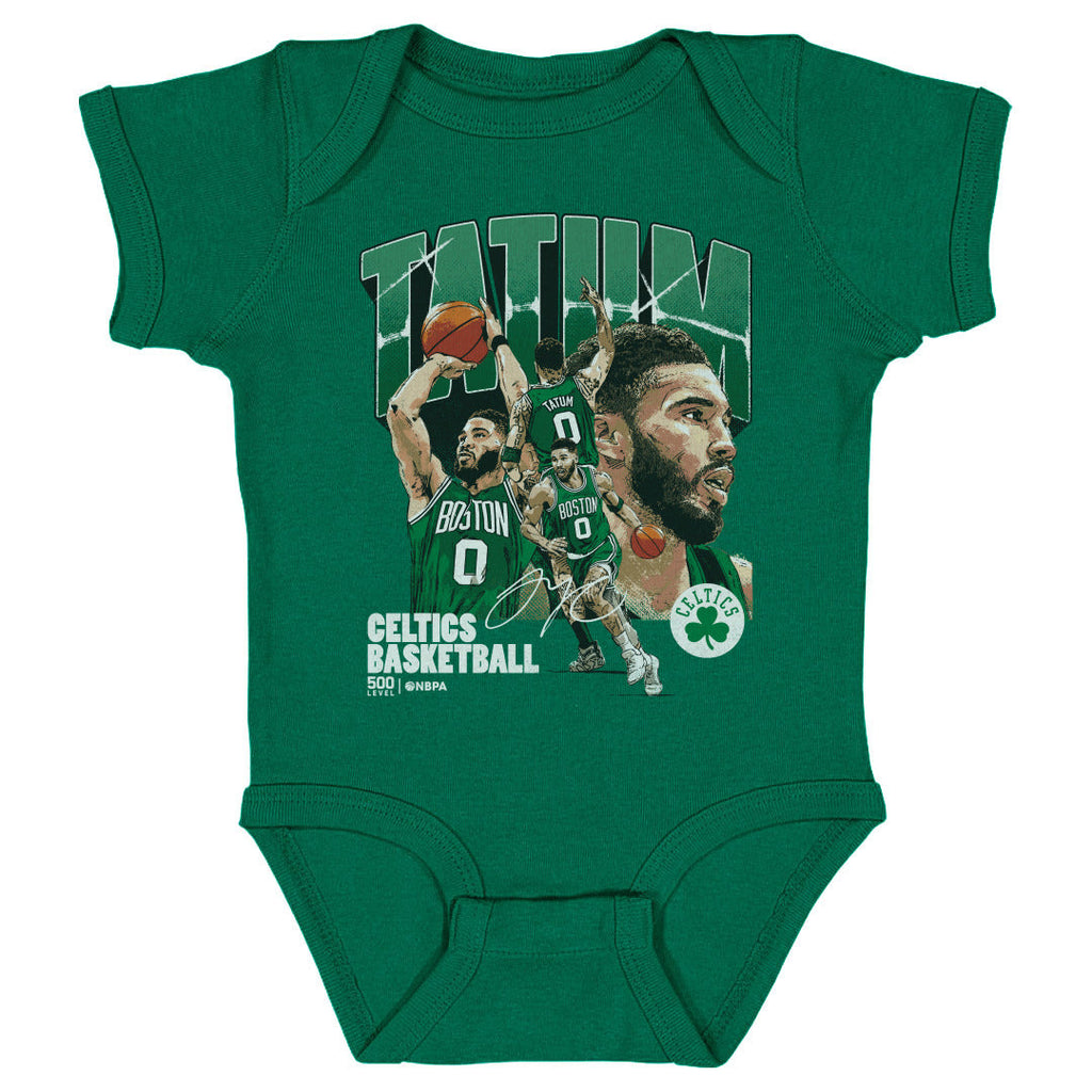 Jayson Tatum Boston Celtics Collage WHT