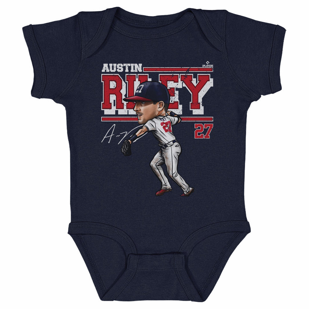 Austin Riley Atlanta Cartoon WHT