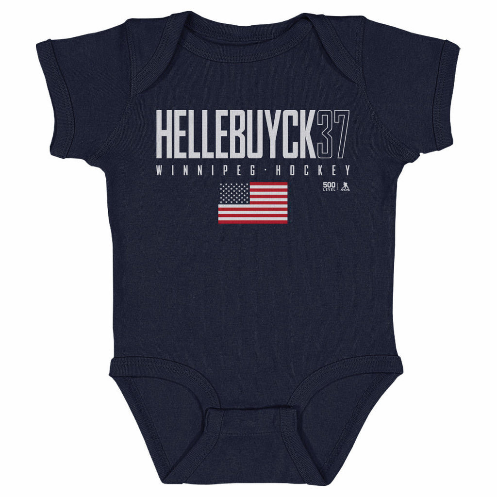 Connor Hellebuyck Winnipeg USA Elite WHT