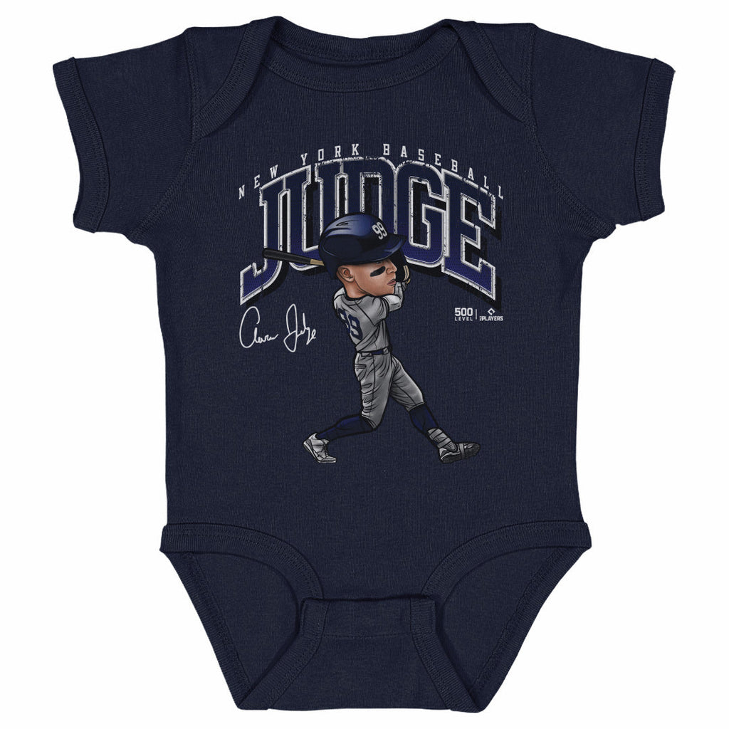 Aaron Judge New York Y Cartoon WHT