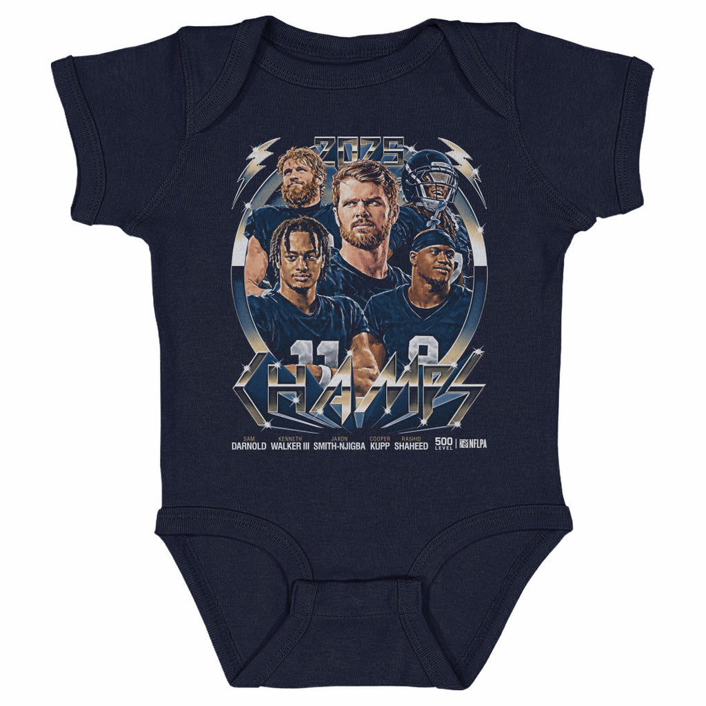 Seattle Football 2025 Champs Vintage WHT