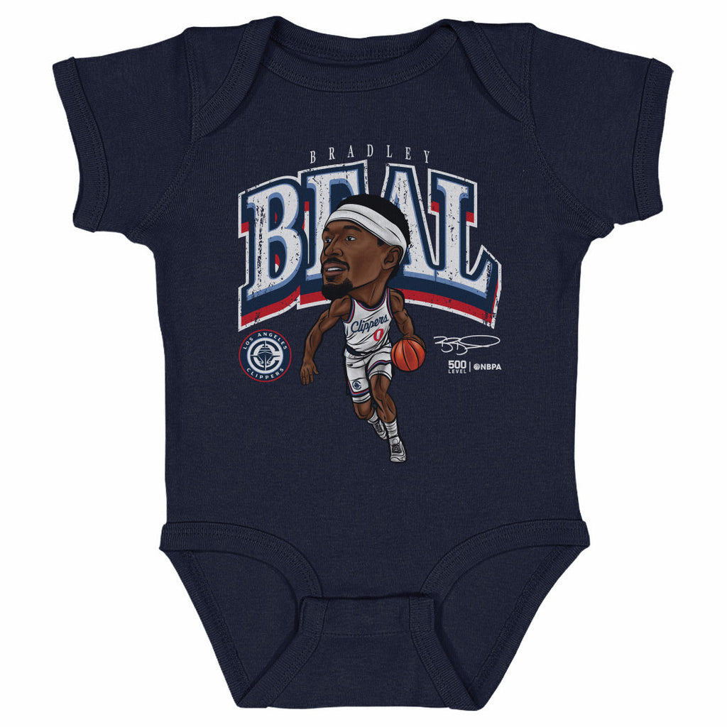 Bradley Beal Los Angeles Clippers Cartoon WHT