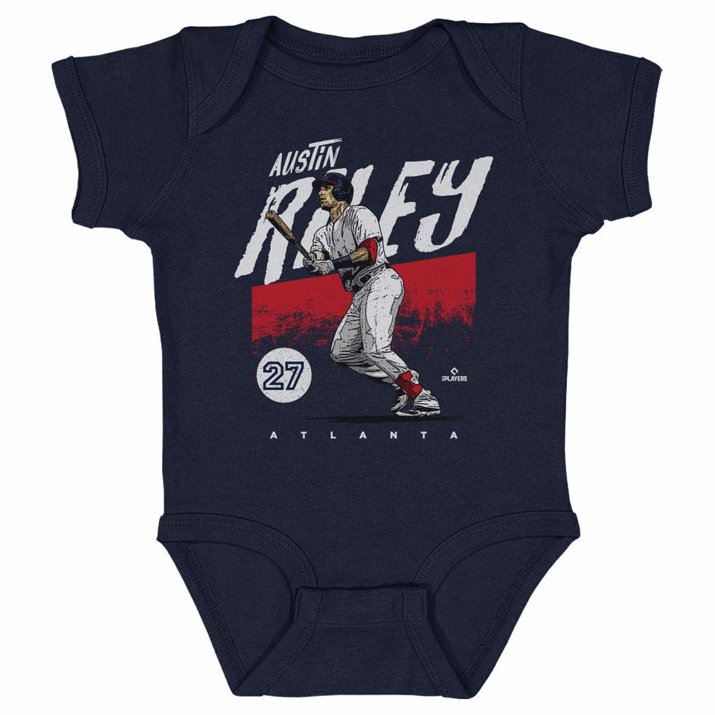 Austin Riley Atlanta Grunge WHT