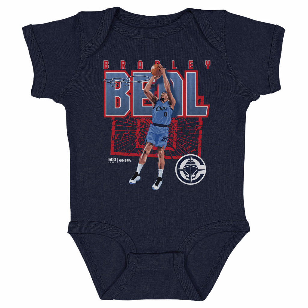Bradley Beal Los Angeles Clippers Shattered WHT