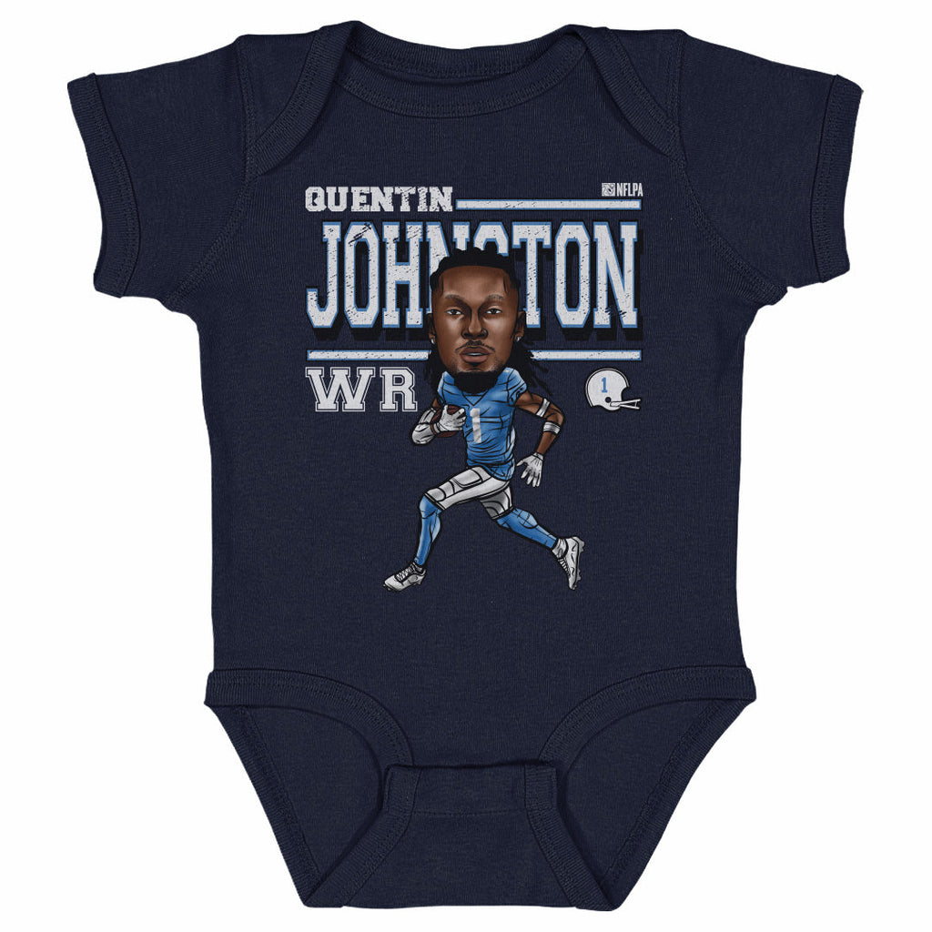 Quentin Johnston Los Angeles C Cartoon WHT