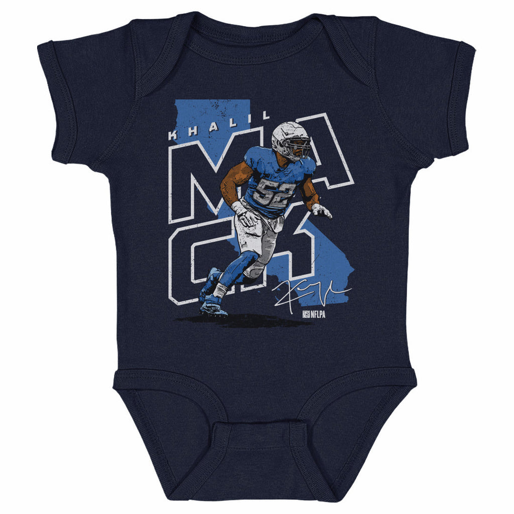 Khalil Mack Los Angeles C Player Map WHT
