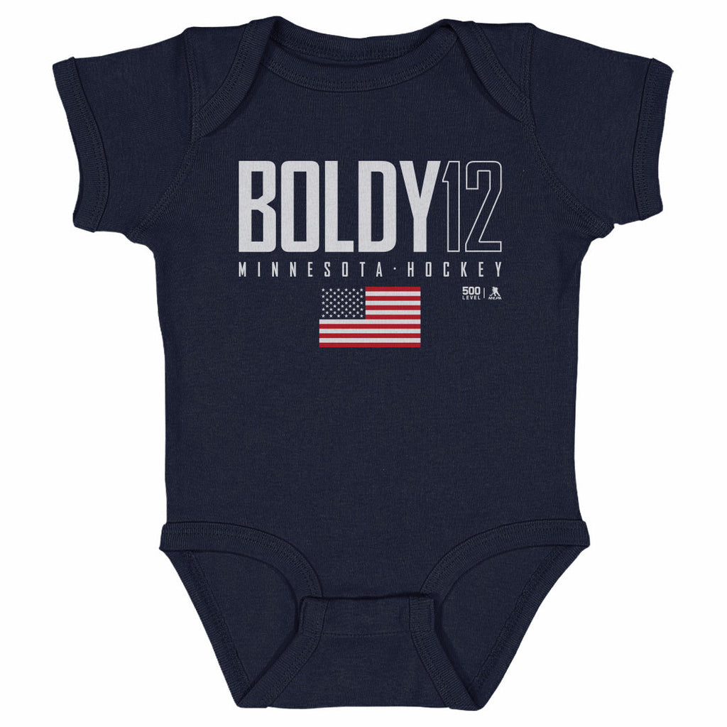 Matt Boldy Minnesota USA Elite WHT