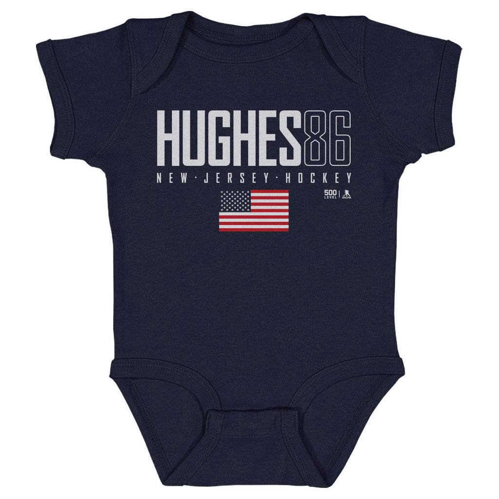 Jack Hughes New Jersey USA Elite WHT