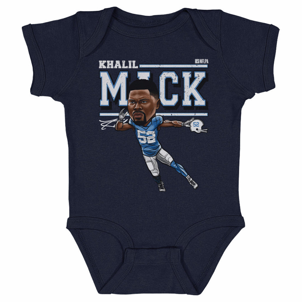 Khalil Mack Los Angeles C Cartoon WHT