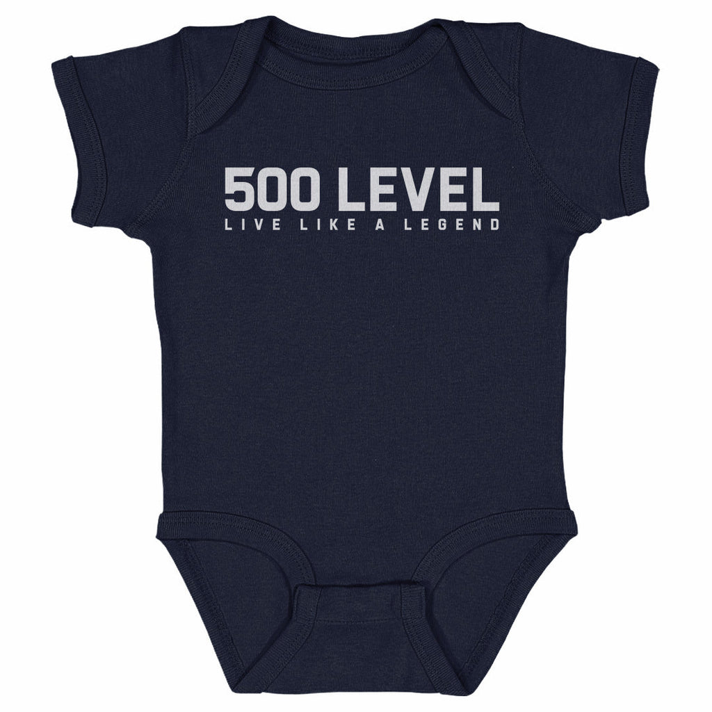 500 LEVEL Wordmark WHT