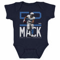 Khalil Mack Los Angeles C Bold Number WHT