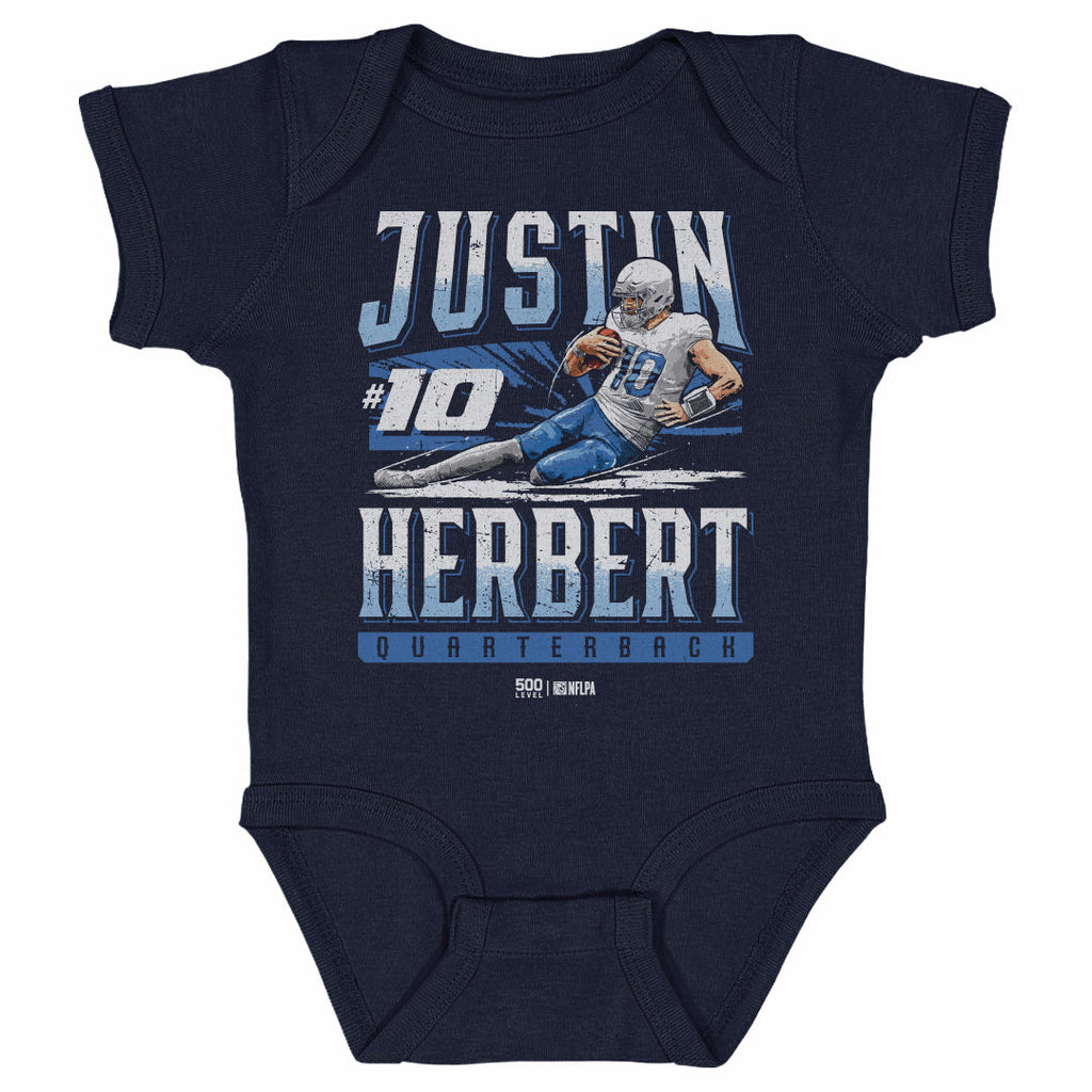 Justin Herbert Los Angeles C Slide WHT