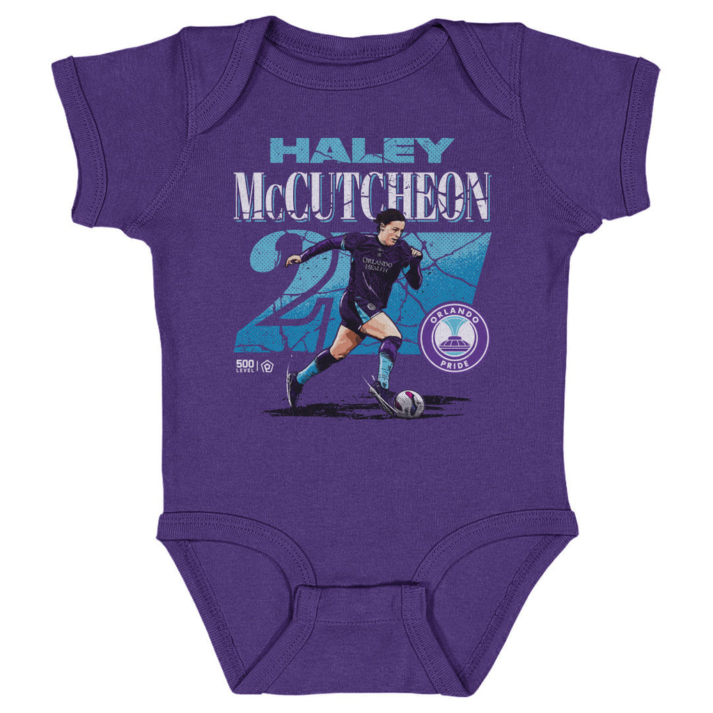 Haley McCutcheon Orlando Pride Cracked Number WHT