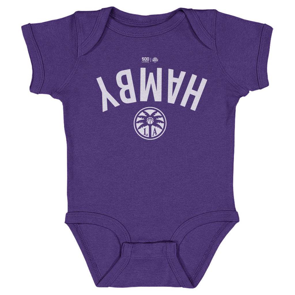 Dearica Hamby Los Angeles Sparks Invert WHT