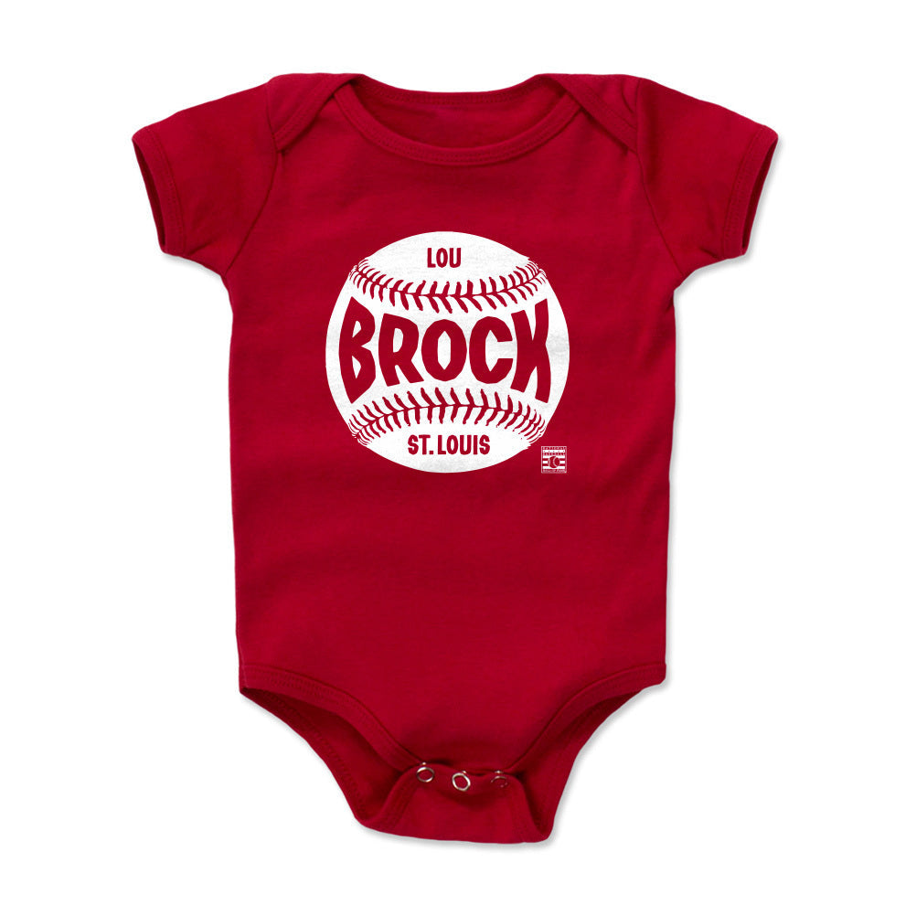 Lou Brock St. Louis Baseball WHT