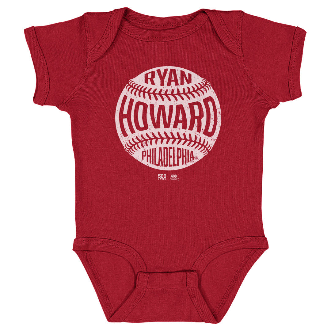 Ryan Howard Philadelphia Vintage Baseball WHT