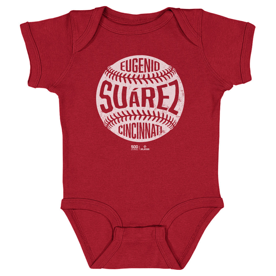 Eugenio Suarez Cincinnati Vintage Baseball WHT