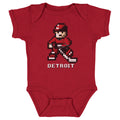 Detroit Hockey 8-bit WHT