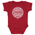 Kyle Schwarber Philadelphia Vintage Baseball WHT