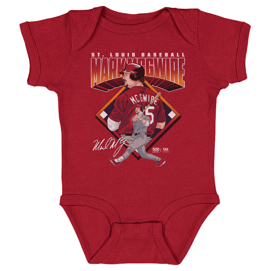 Mark McGwire St. Louis Baseball Diamond WHT