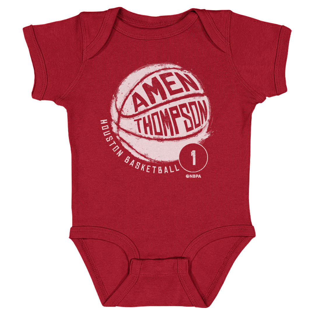 Amen Thompson Houston Basketball WHT
