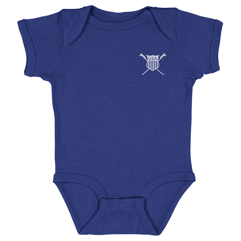 USRowing Emblem Pocket White WHT