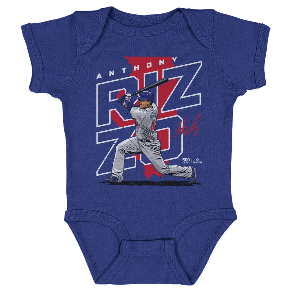Anthony Rizzo Chicago C Player Map WHT