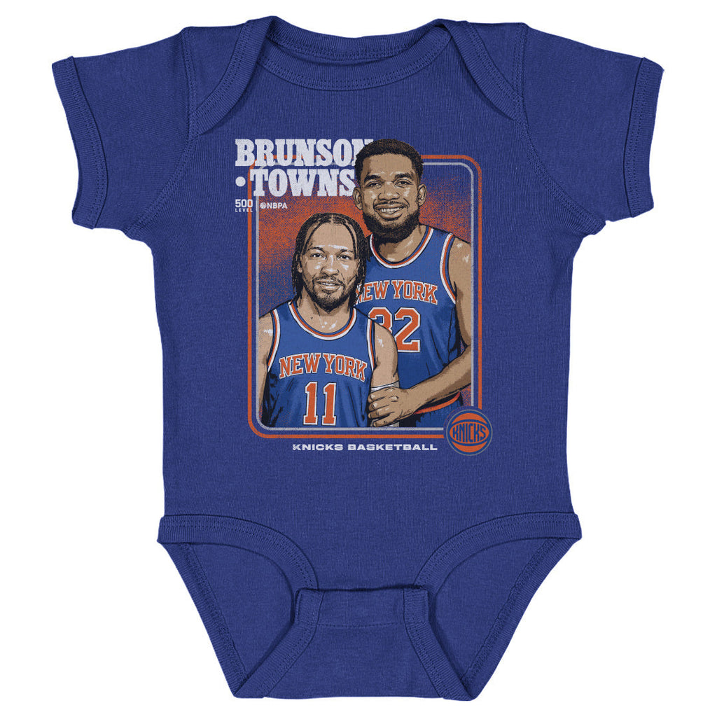Jalen Brunson & Karl-Anthony Towns New York Knicks Step Brothers WHT