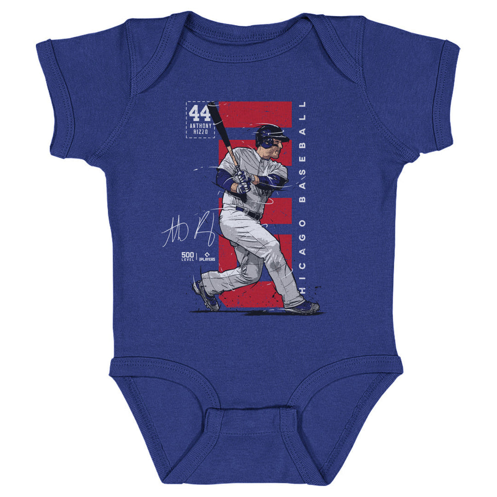 Anthony Rizzo Chicago C Vertical WHT