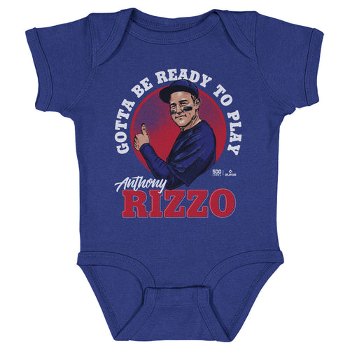 Anthony Rizzo Chicago C Ready To Play W WHT