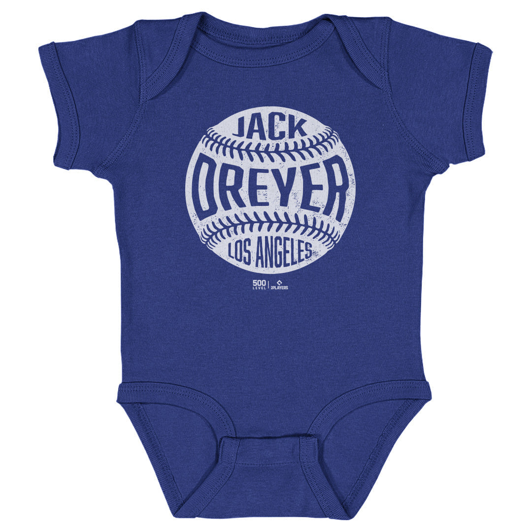 Jack Dreyer Los Angeles D Vintage Baseball WHT