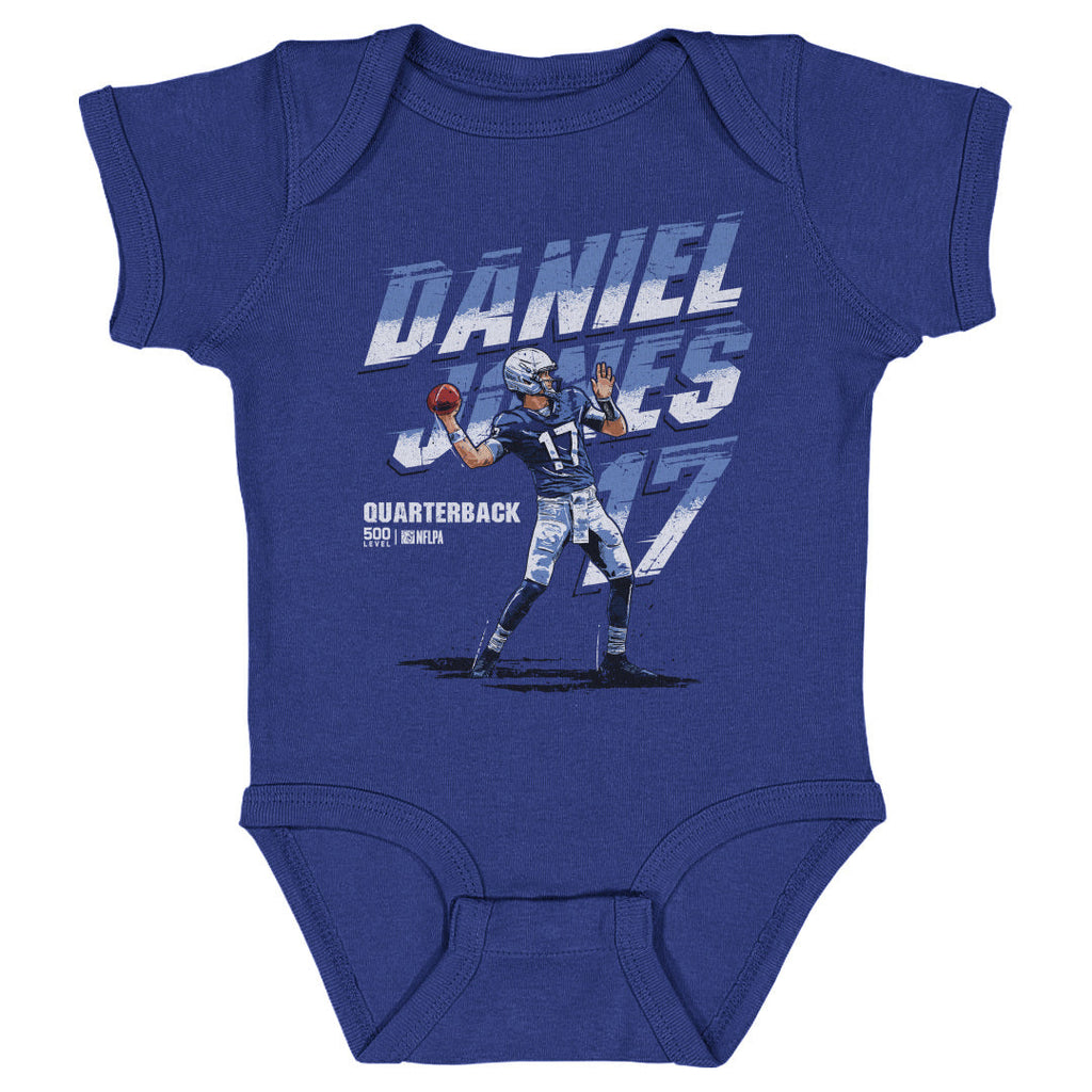 Daniel Jones Indianapolis Name Number WHT