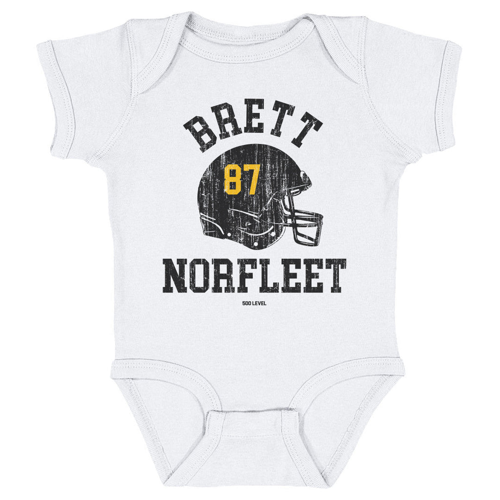 Brett Norfleet College Helmet Font