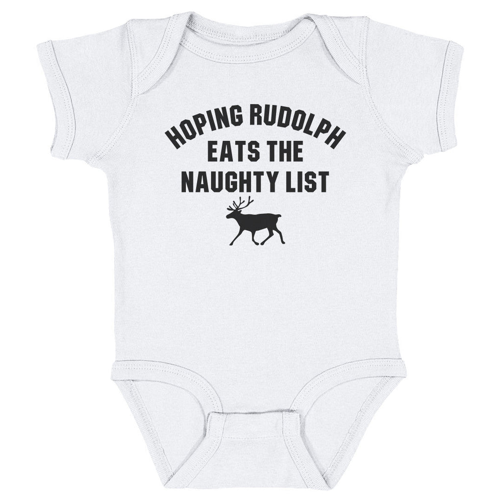 Christmas Hoping Rudolph Eats The Naughty List