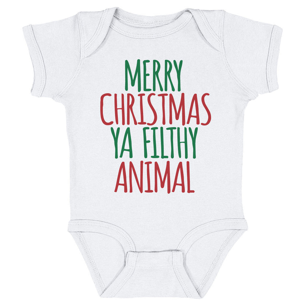 Christmas Merry Christmas Ya Filthy Animal