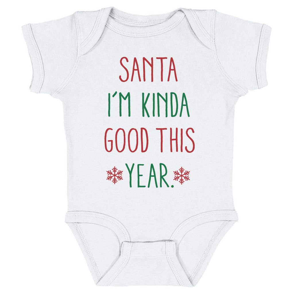 Christmas Santa I'm Kinda Good This Year