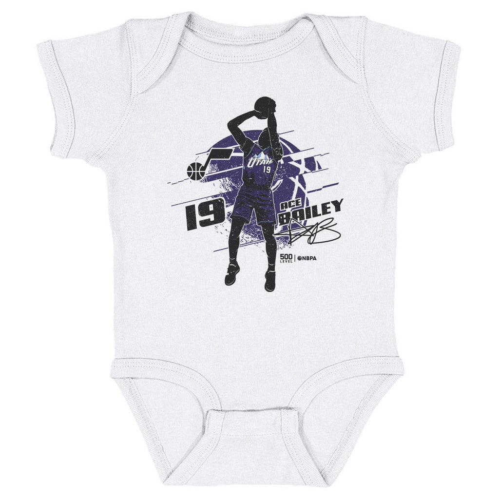 Ace Bailey Utah Jazz Silhouette