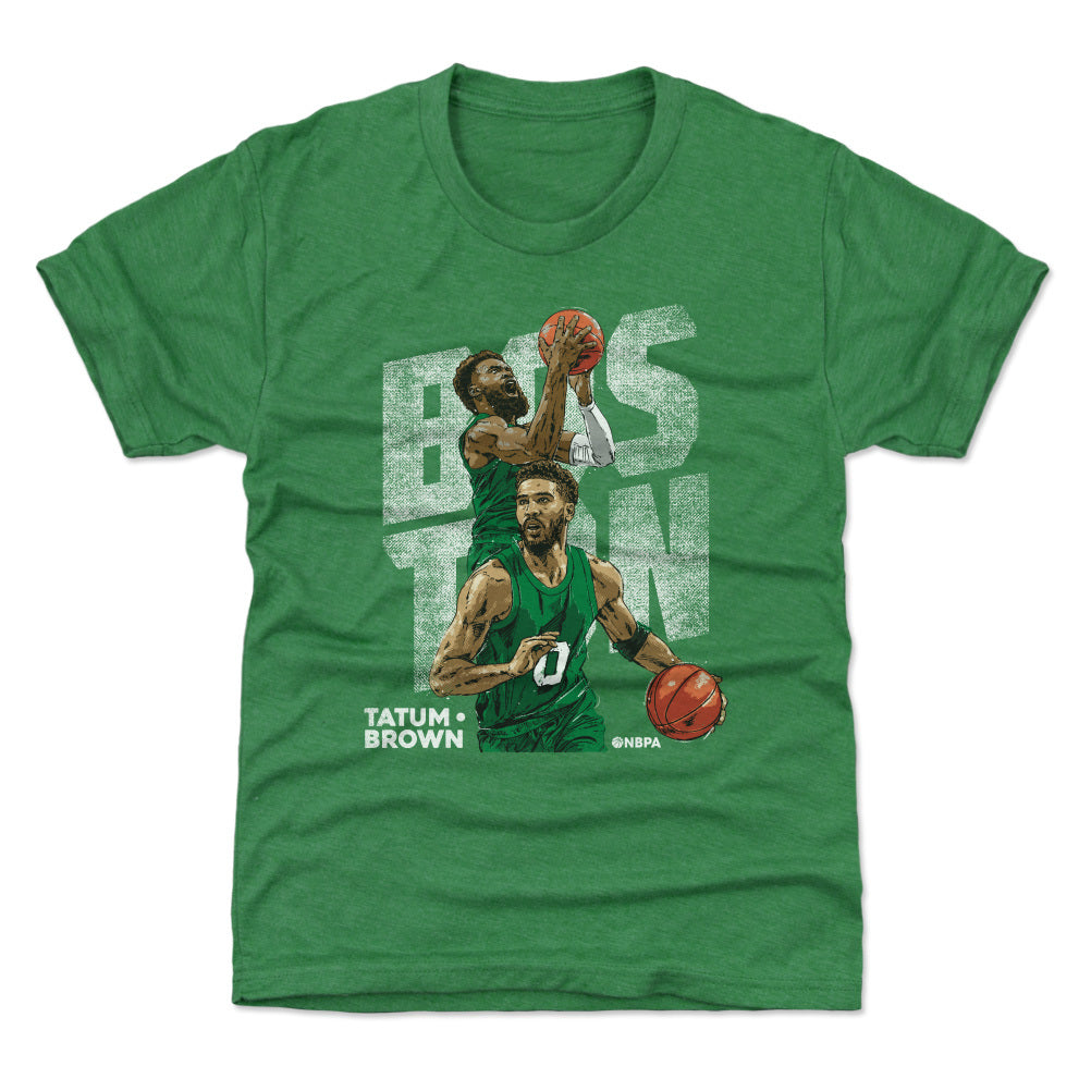 Jayson Tatum & Jaylen Brown Boston Duo WHT