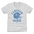 Cameron Dicker Los Angeles C Helmet Font