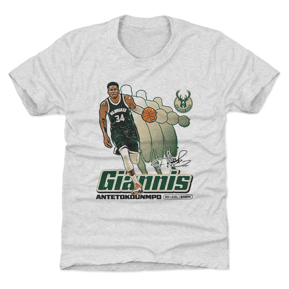 Giannis Antetokounmpo Milwaukee Bucks Retro