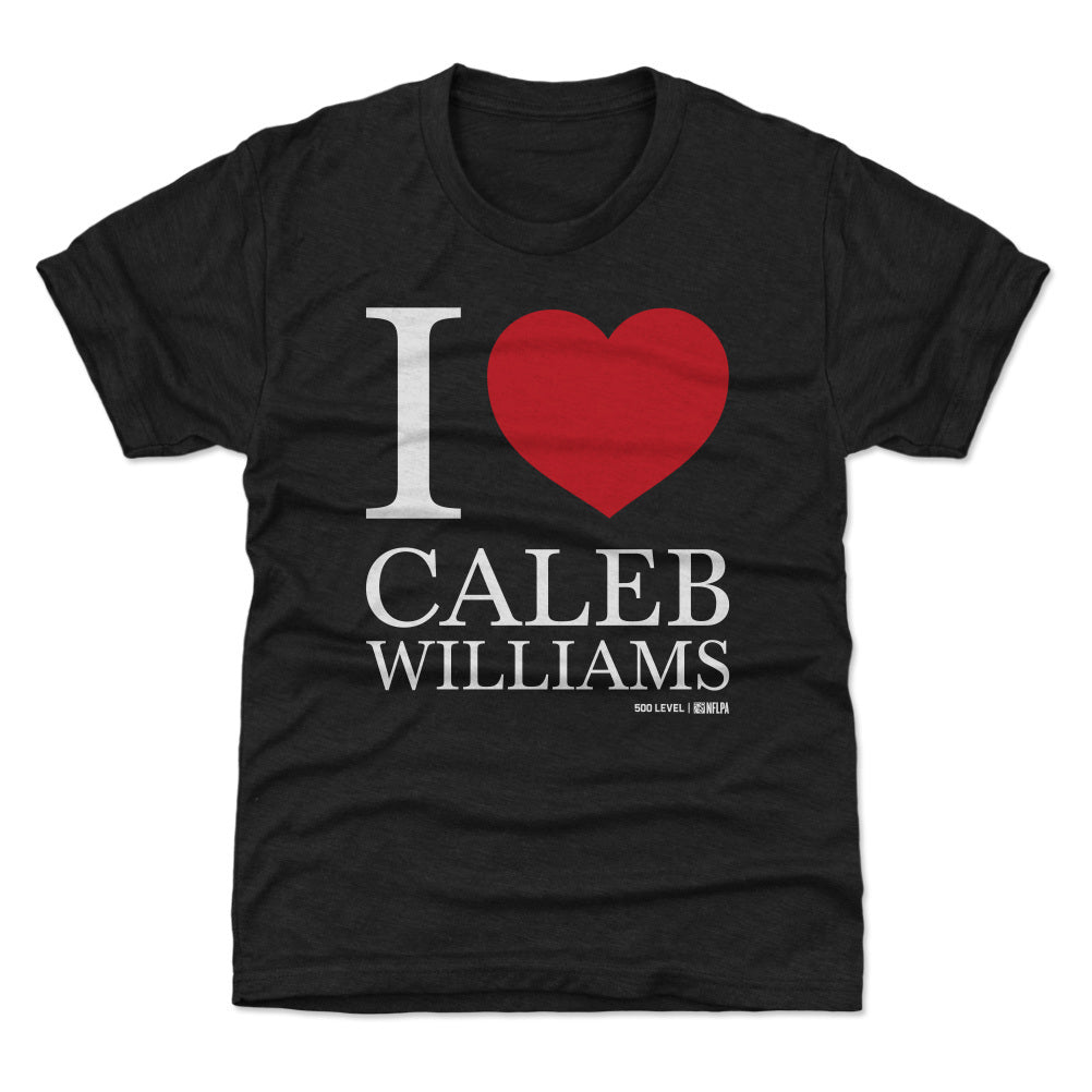 Caleb Williams Chicago I Love WHT