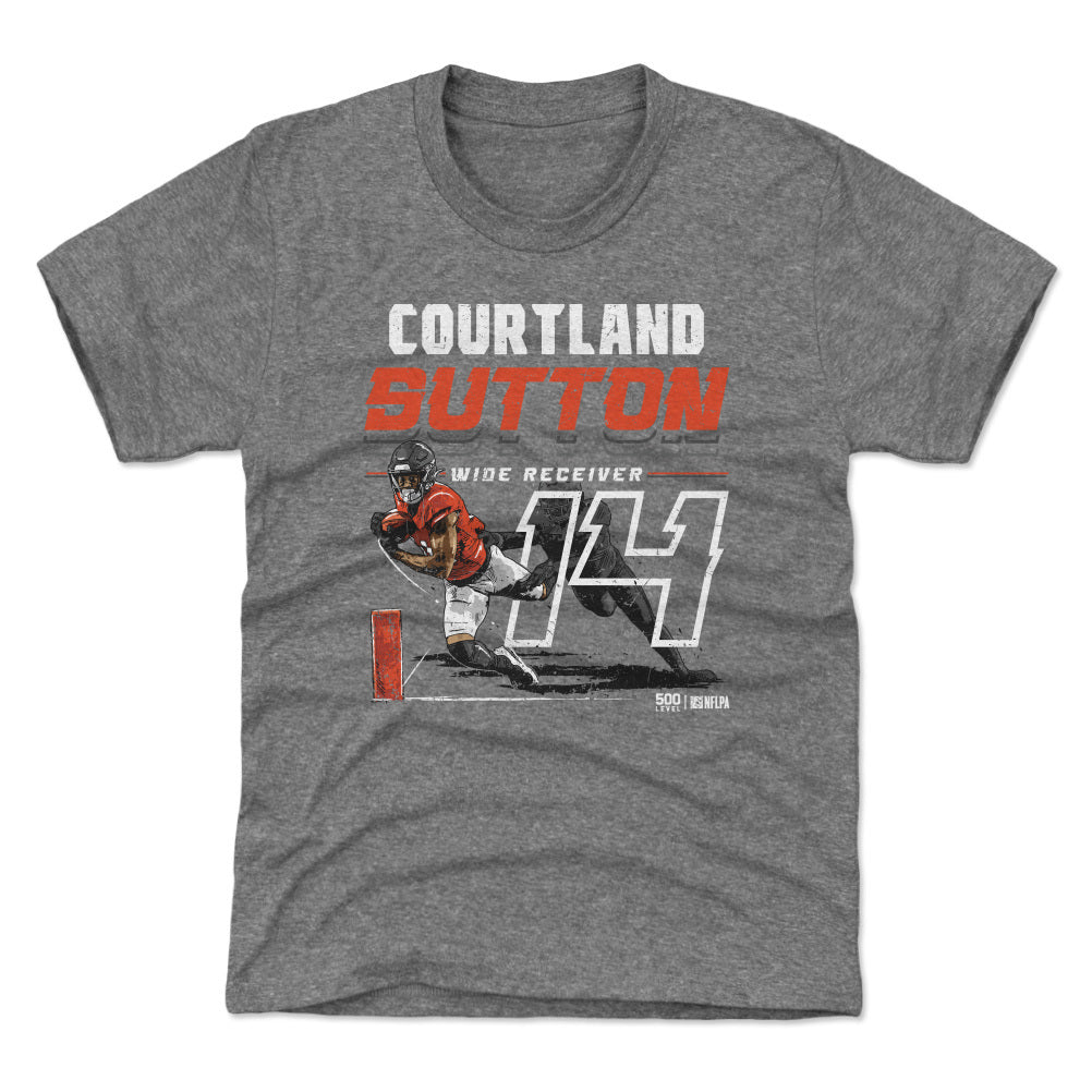 Courtland Sutton Denver Player Name WHT