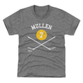 Joe Mullen Pittsburgh 7 Sticks WHT