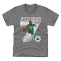 Jaylen Brown Boston Celtics Number WHT